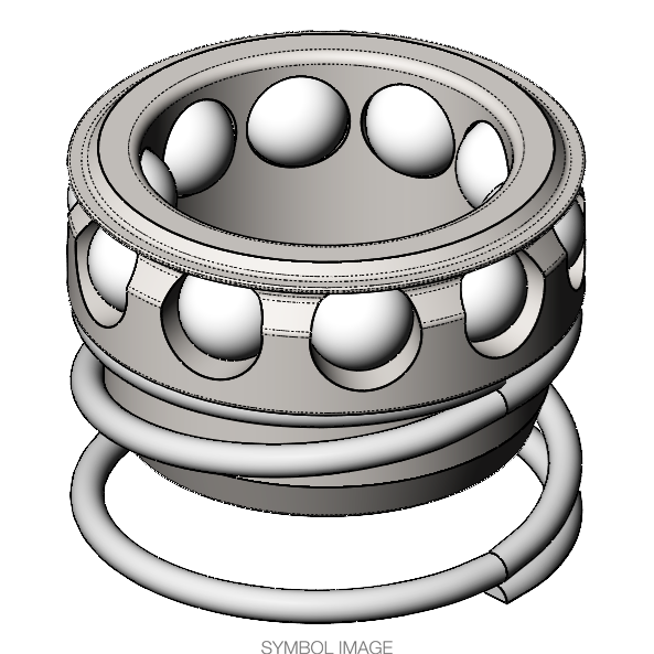 Kugelkäfig mit O-Ring STARK.classic.1