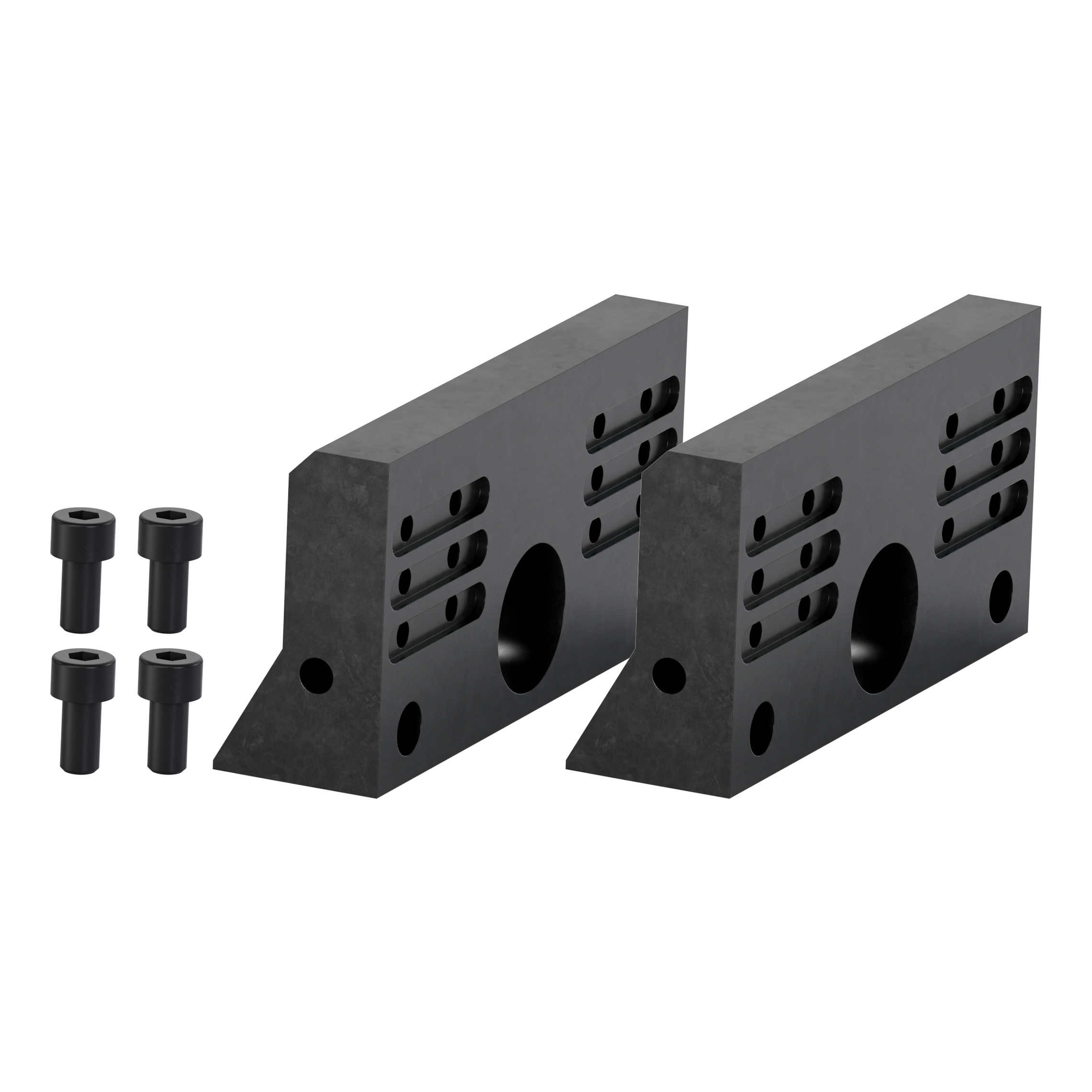 Spannbacken, glatt, gehärtet - HILMA.UC 125