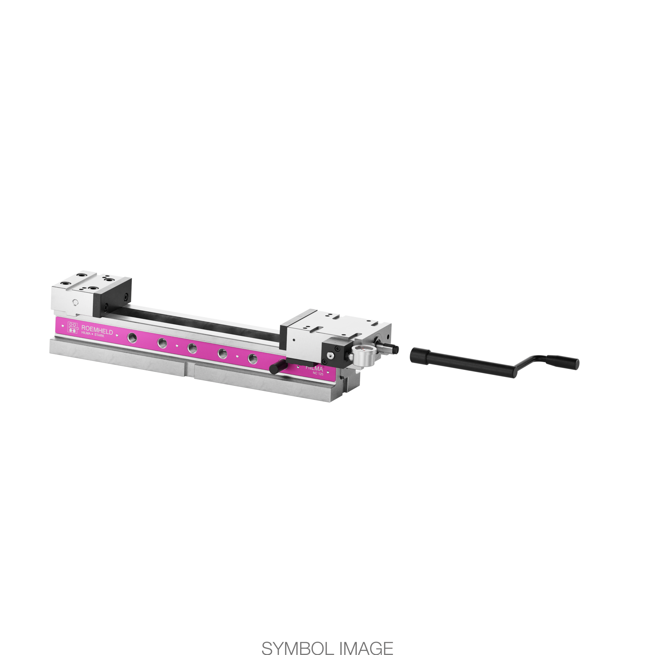 Maschinenschraubstock HILMA.NC 125.560