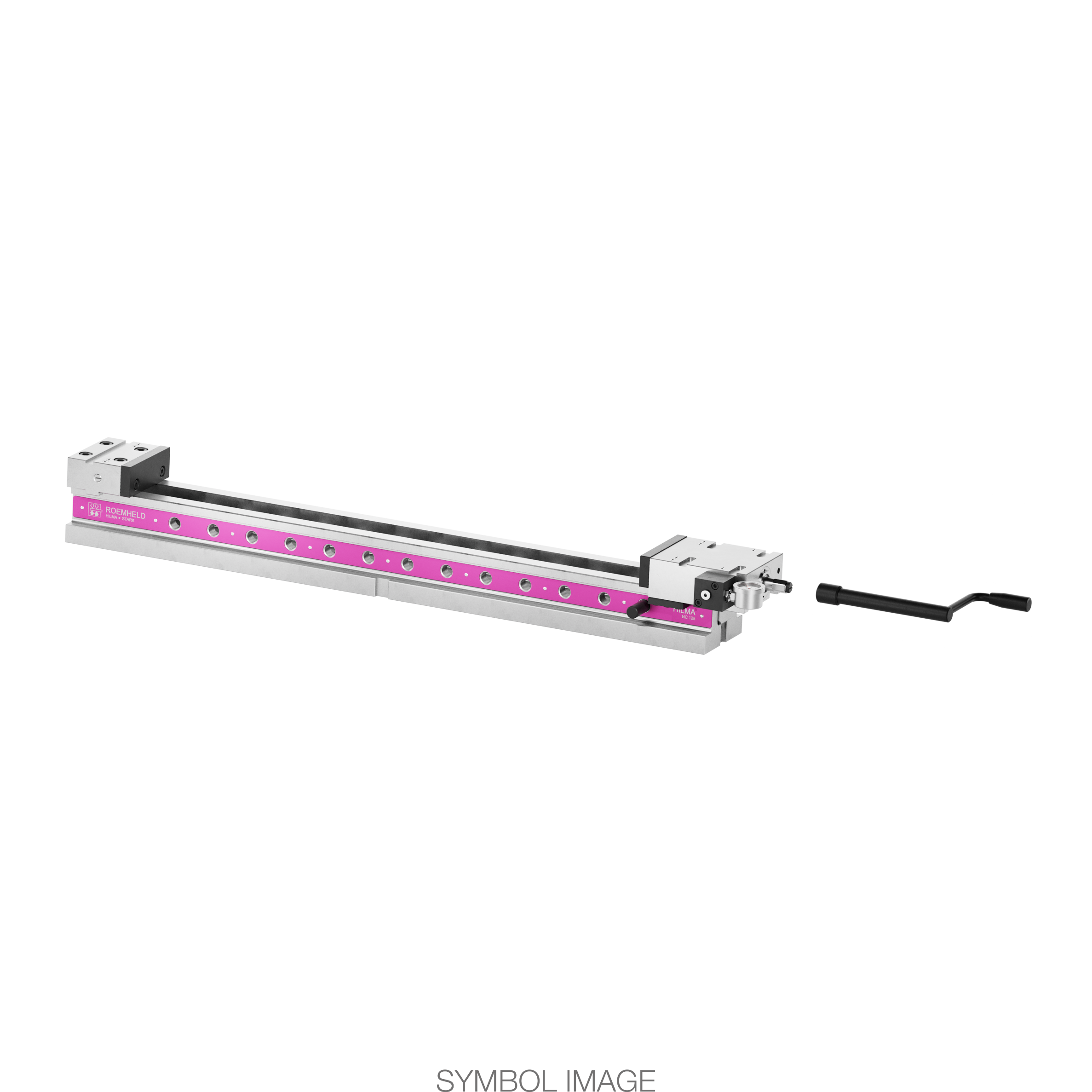 Maschinenschraubstock HILMA.NC 125.1000