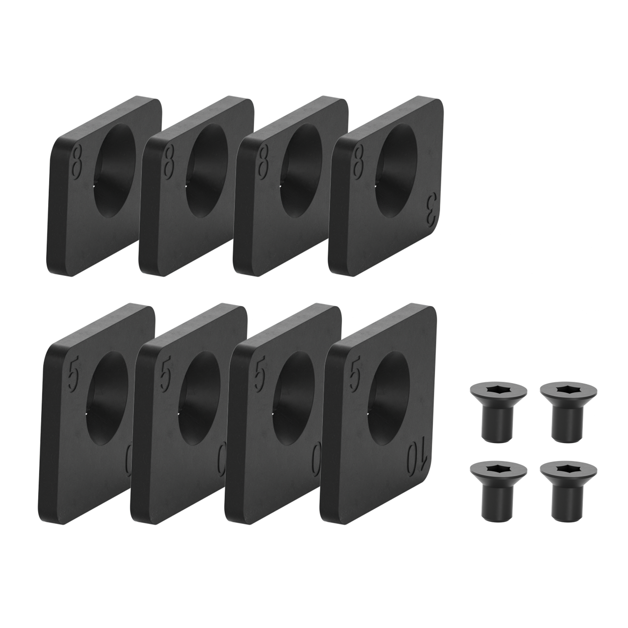 Set Auflageleisten 3,5 mm, gehärtet - HILMA.UC 125