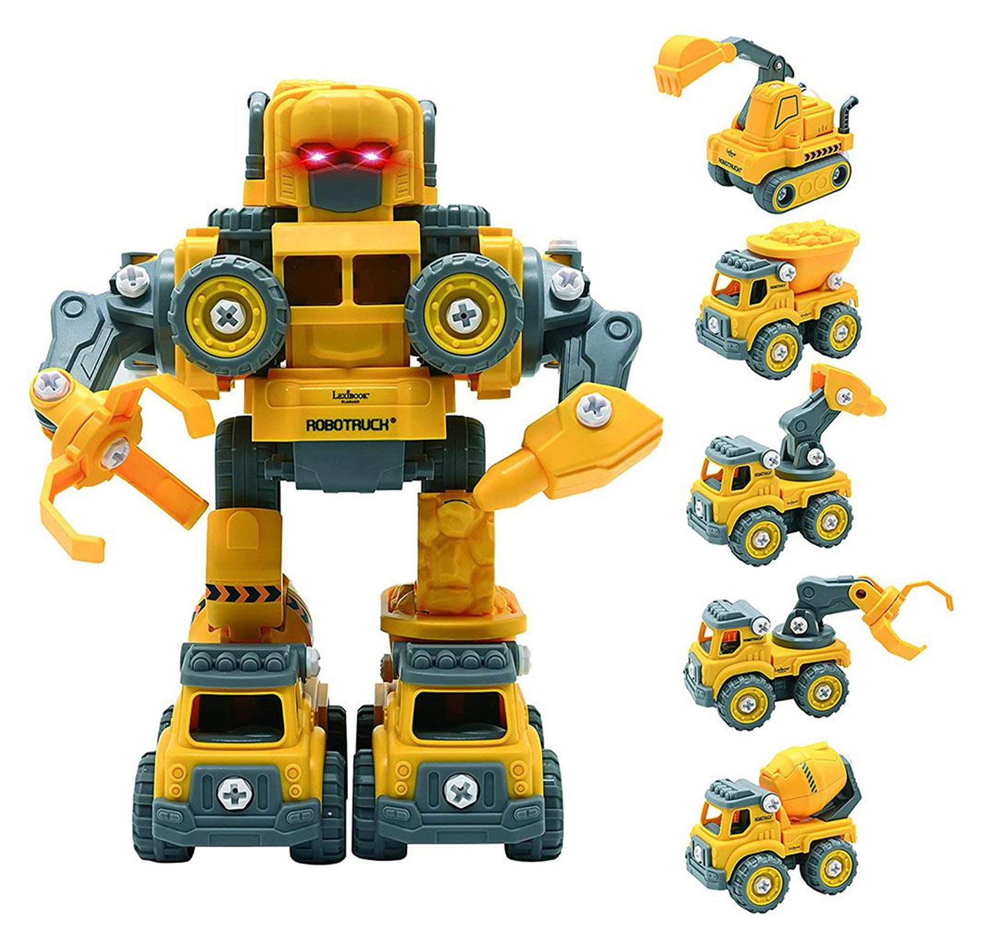 Robot truck toy top