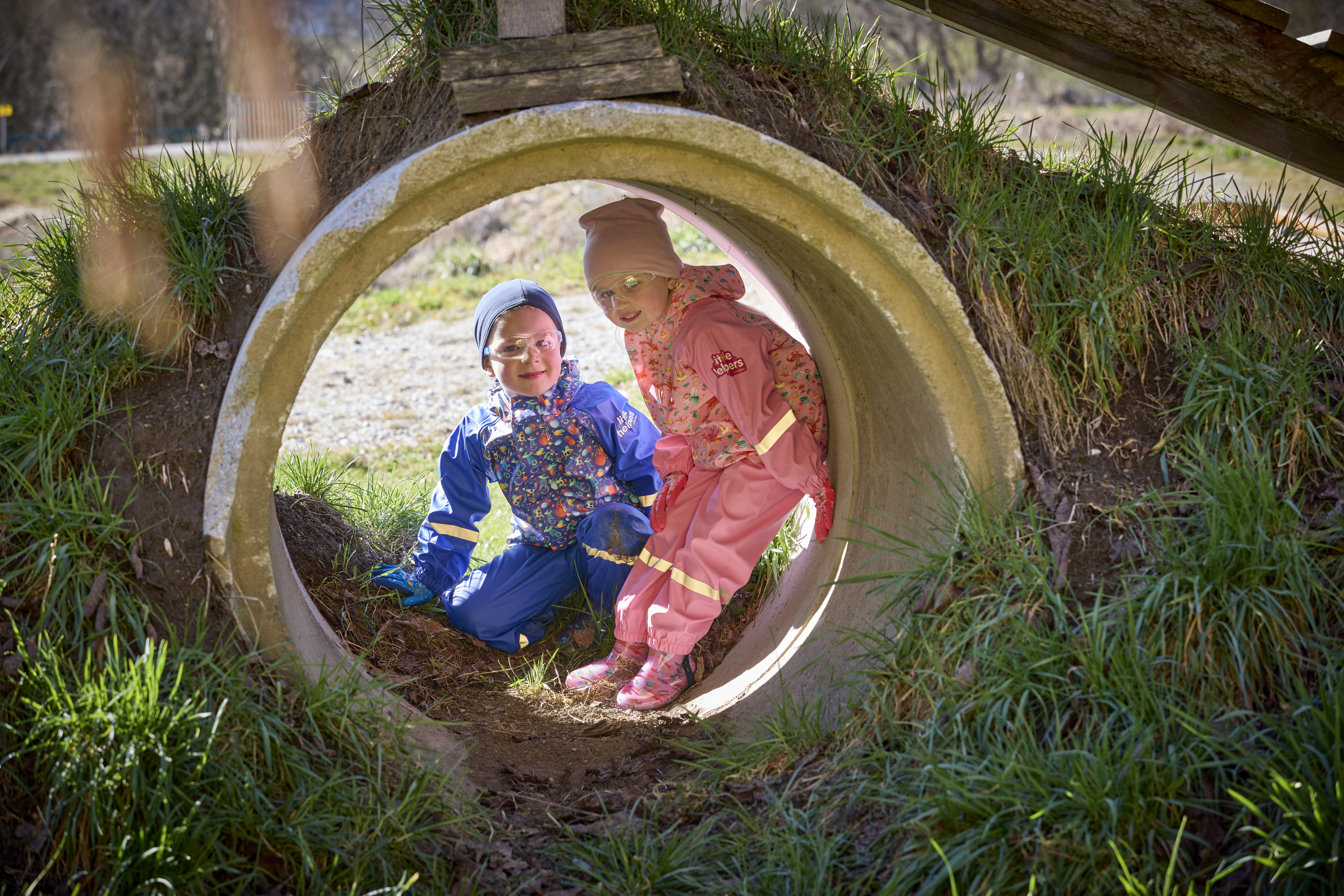 Regenhose "Little Helpers" - Märchenwald