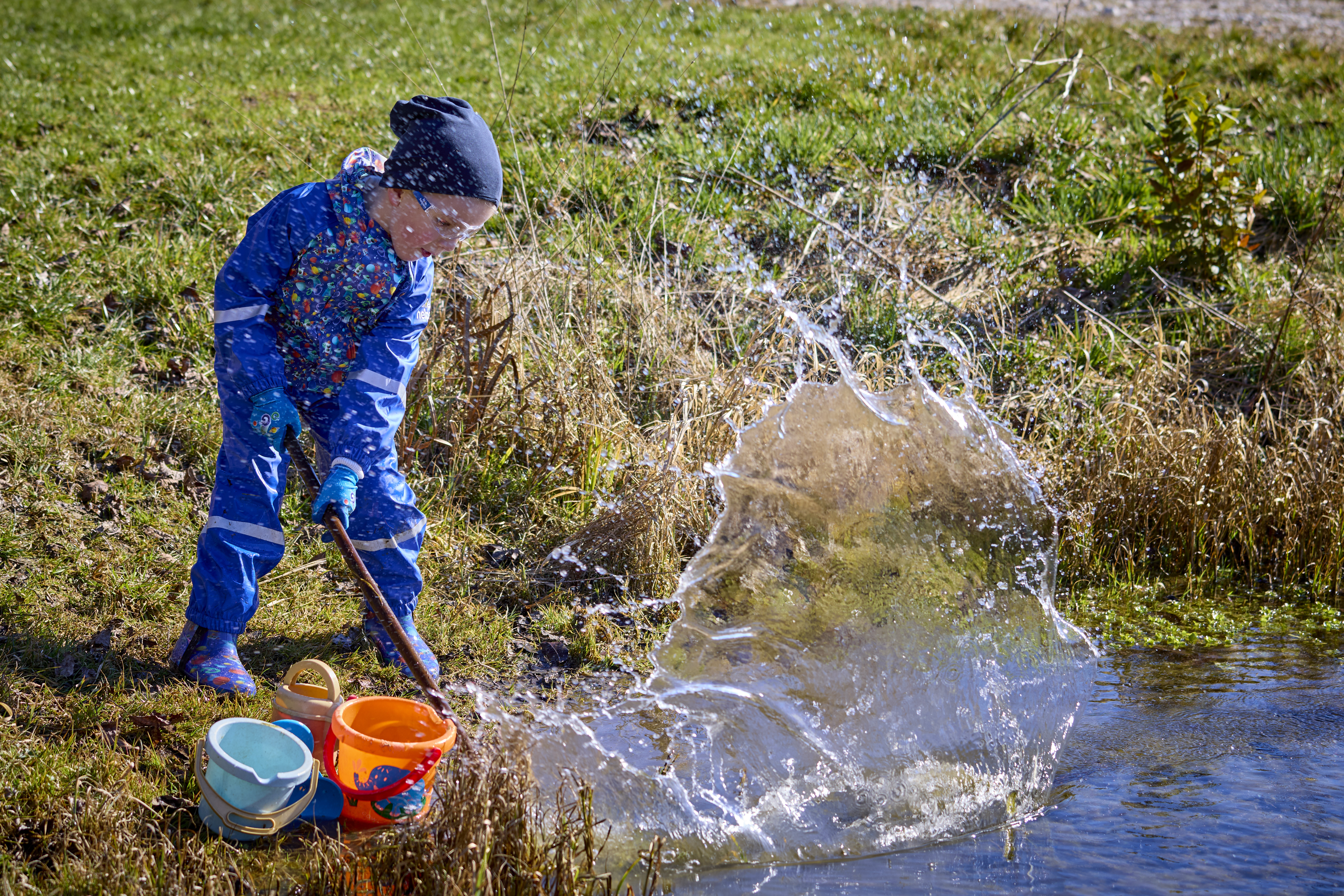 little helpers Schutzbrille Klar, Weltall