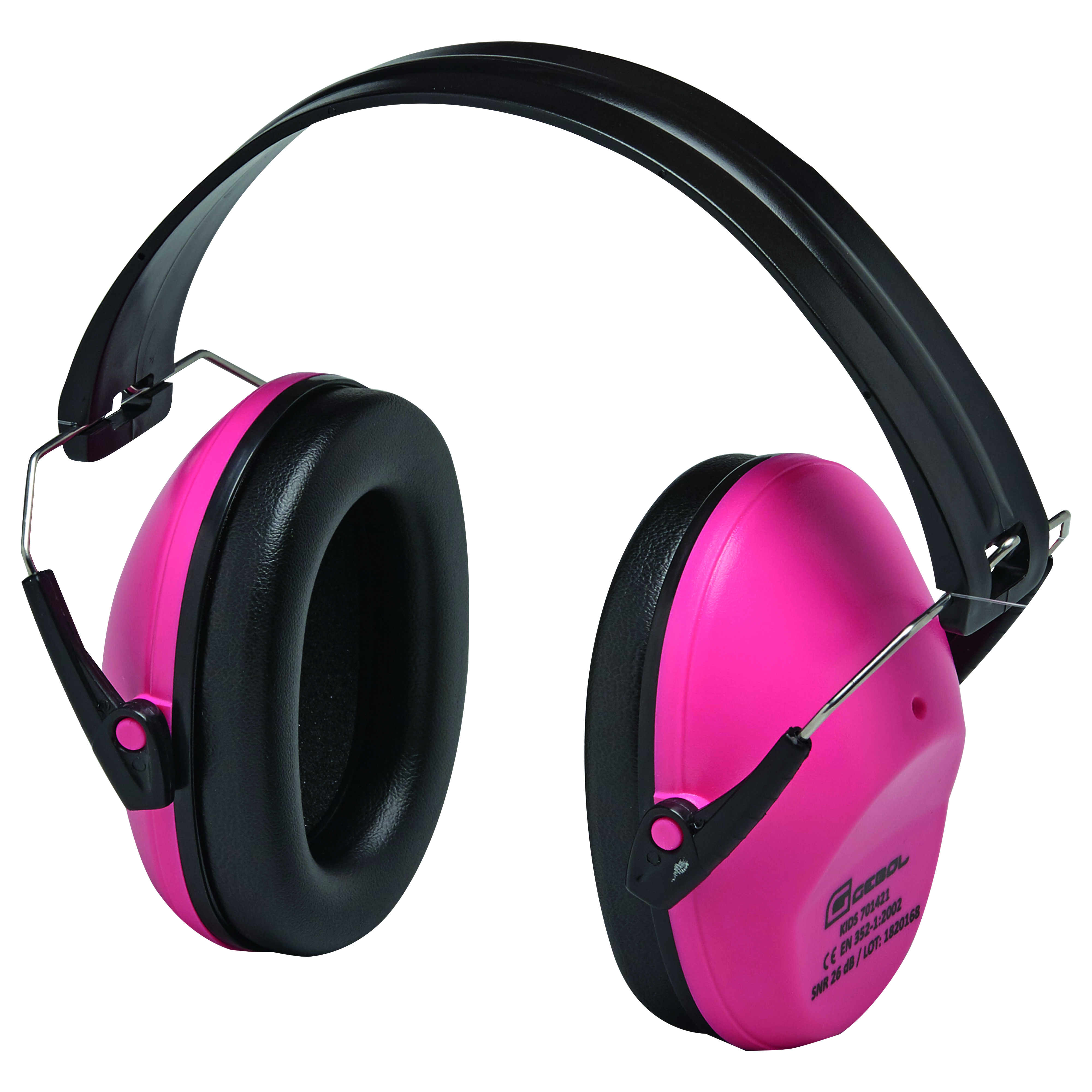 Kapselgehörschutz Safety Kids pink