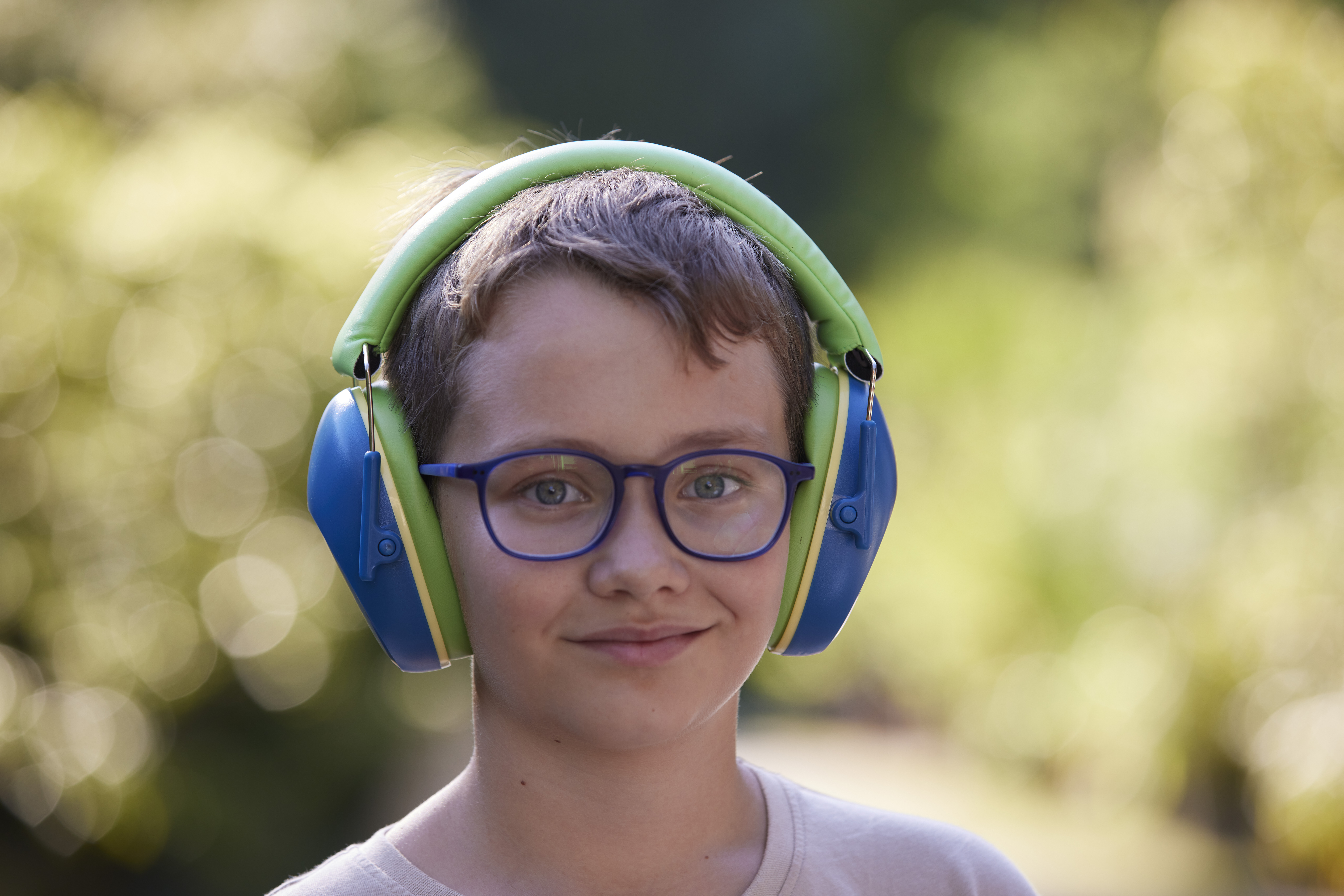 Kapselgehörschutz Safety Kids Comfort blau