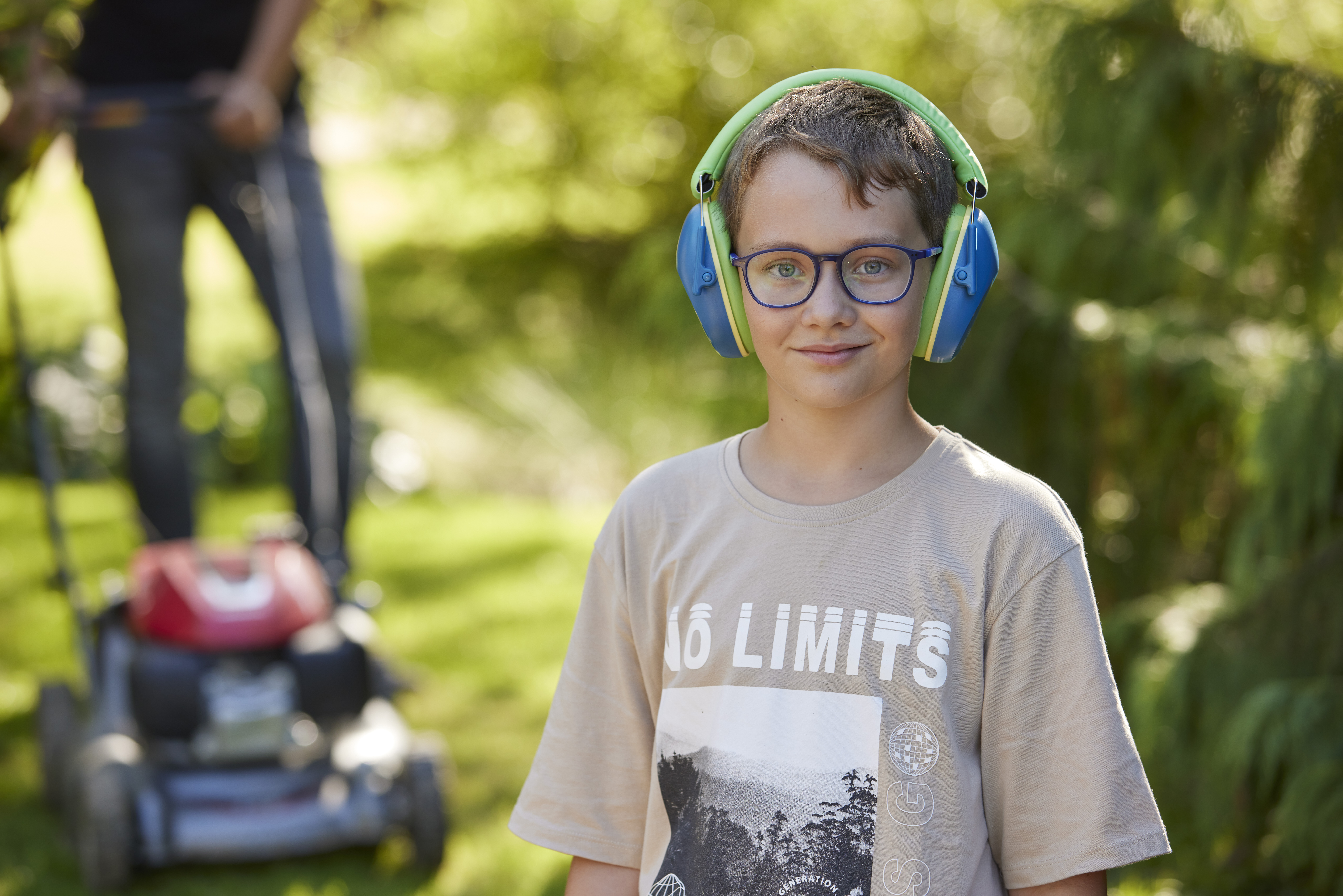 Kapselgehörschutz Safety Kids Comfort blau
