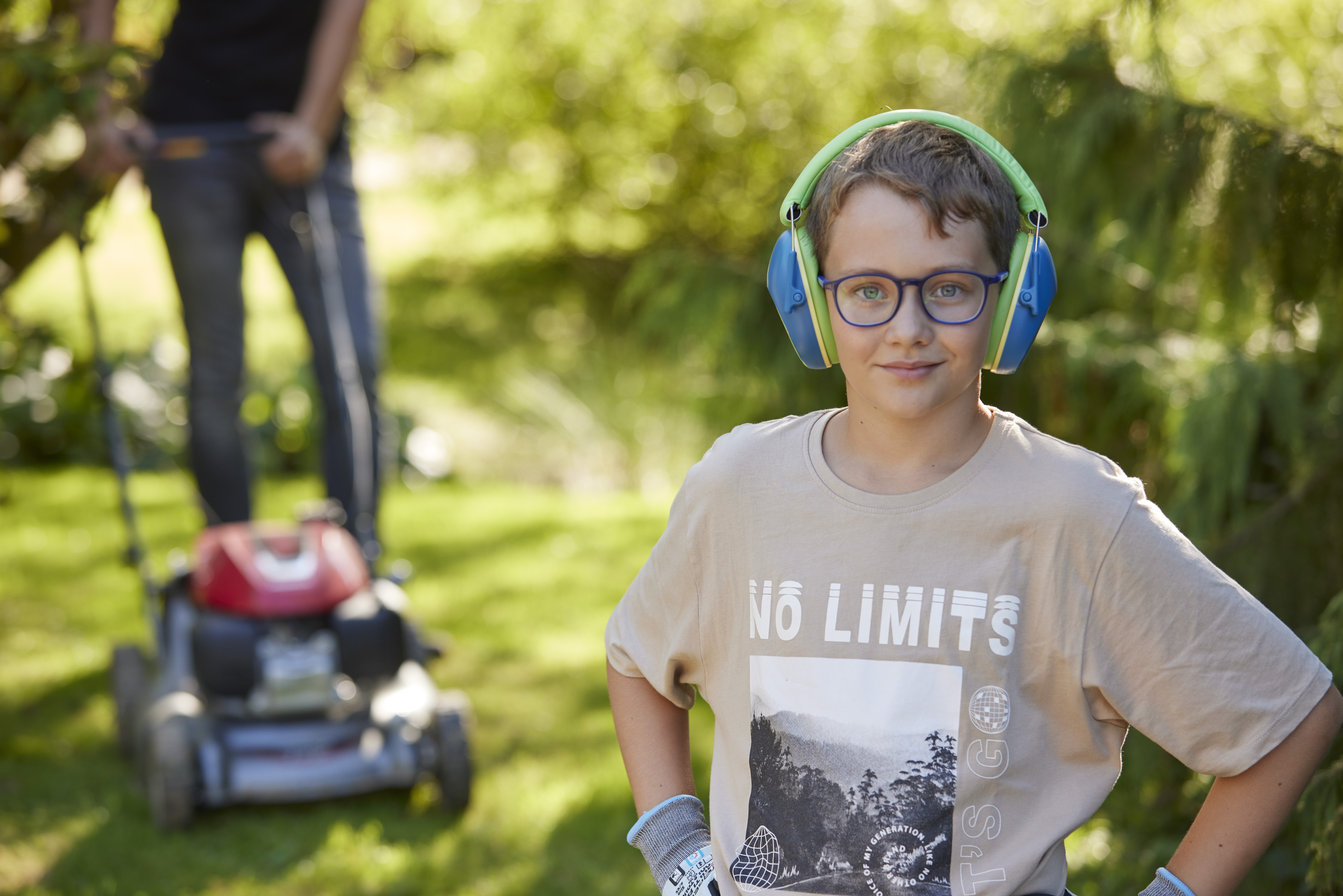 Kapselgehörschutz Safety Kids Comfort blau