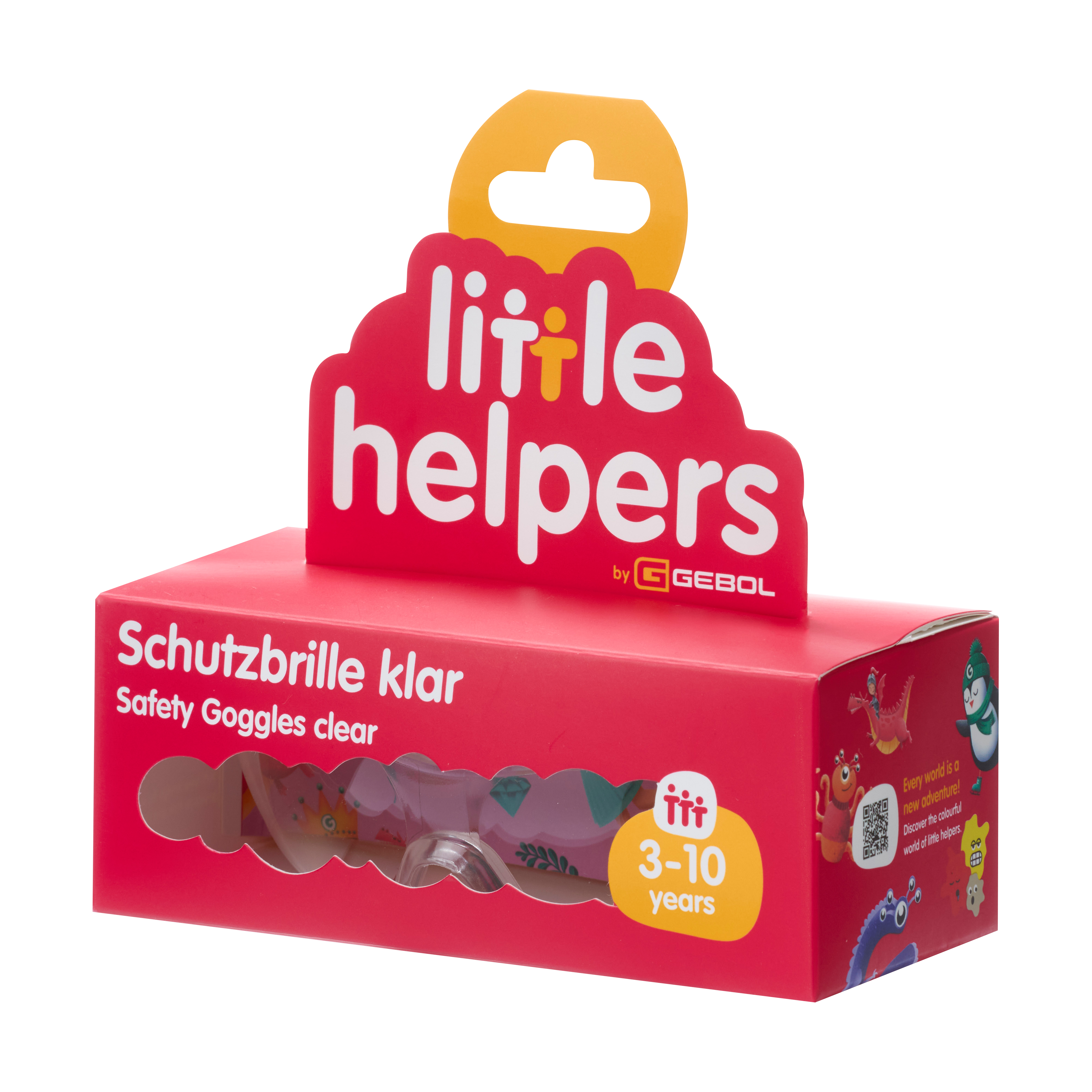 little helpers Schutzbrille Klar, Märchenwald
