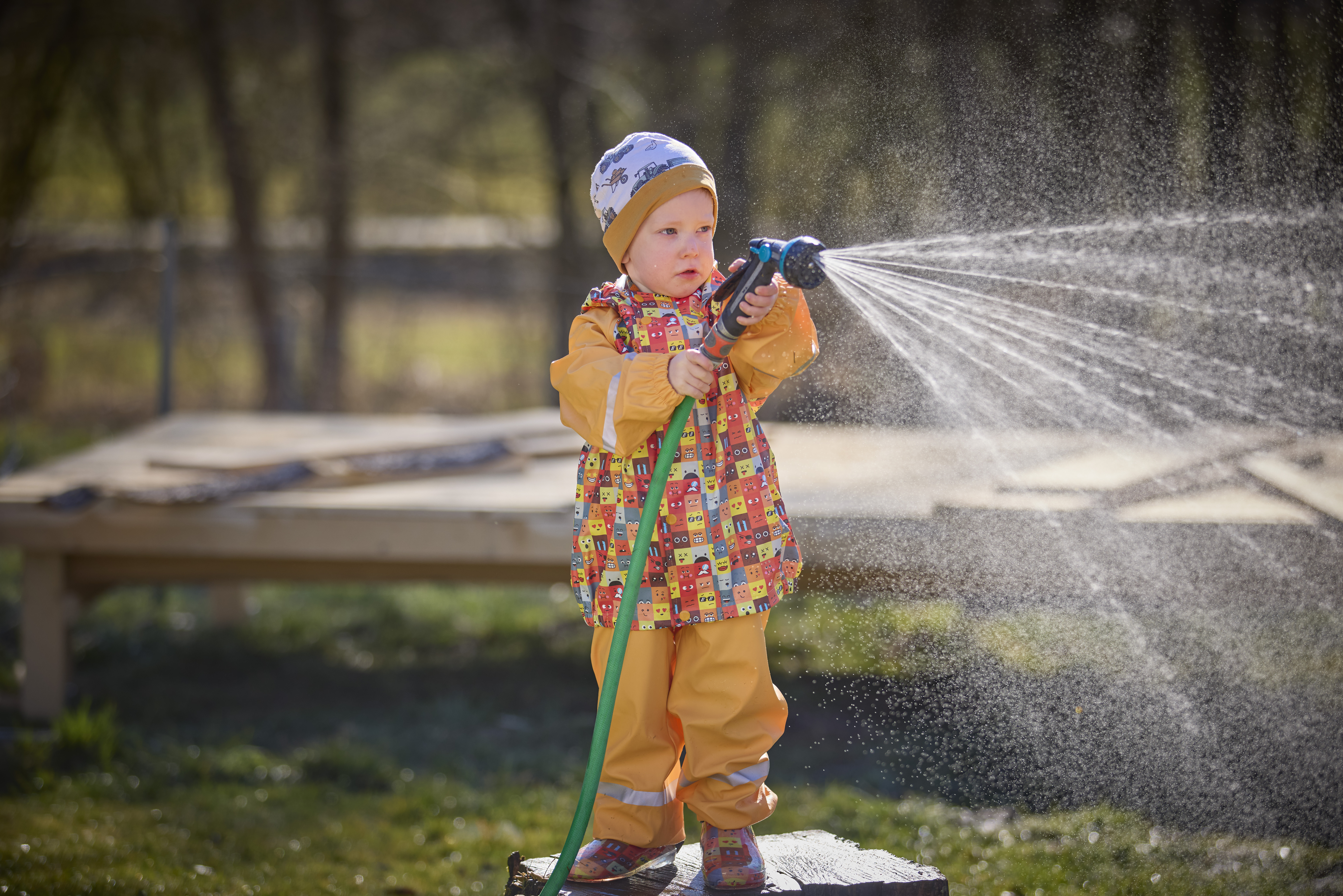 Regenhose "Little Helpers" - Emoji