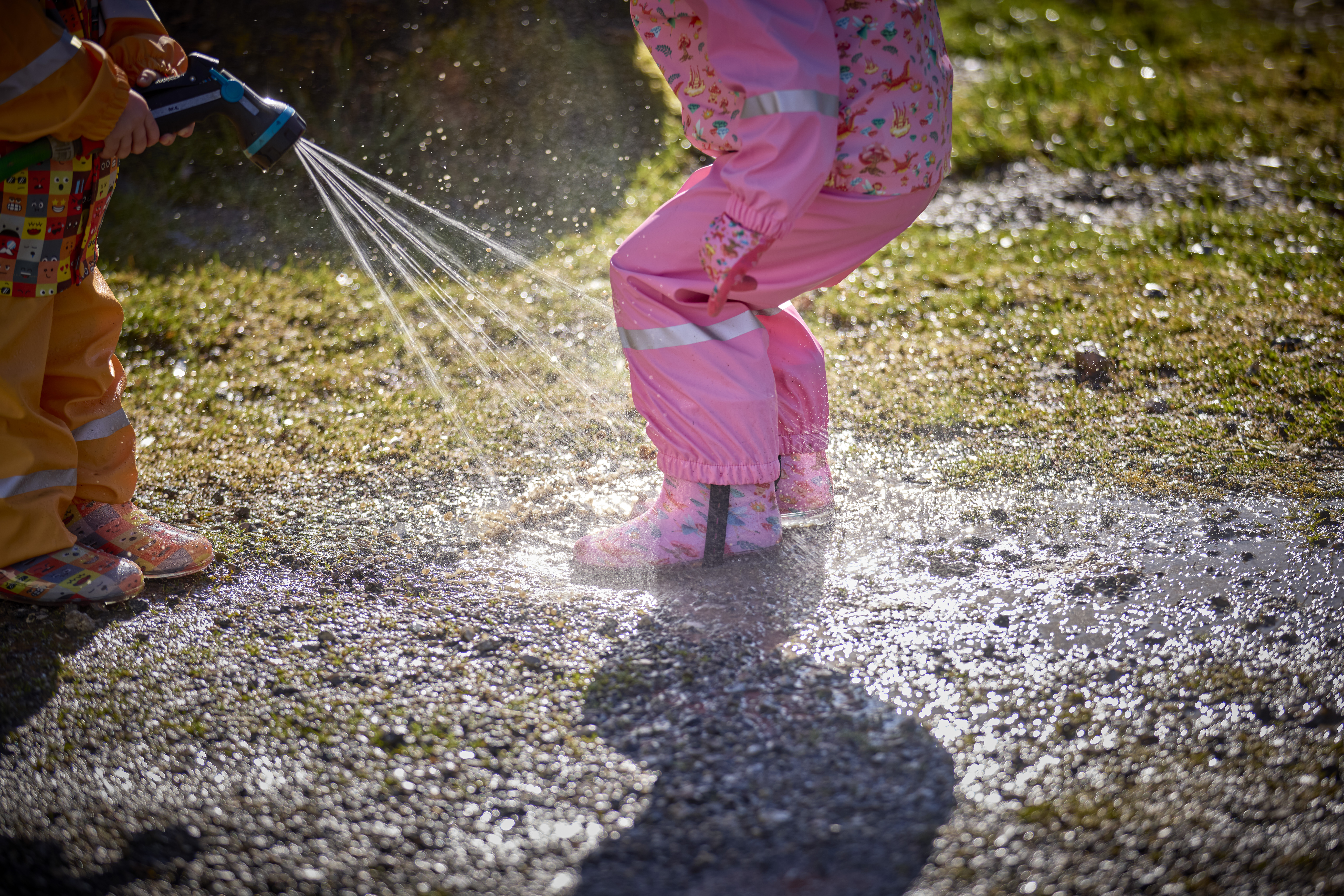Regenhose "Little Helpers" - Märchenwald