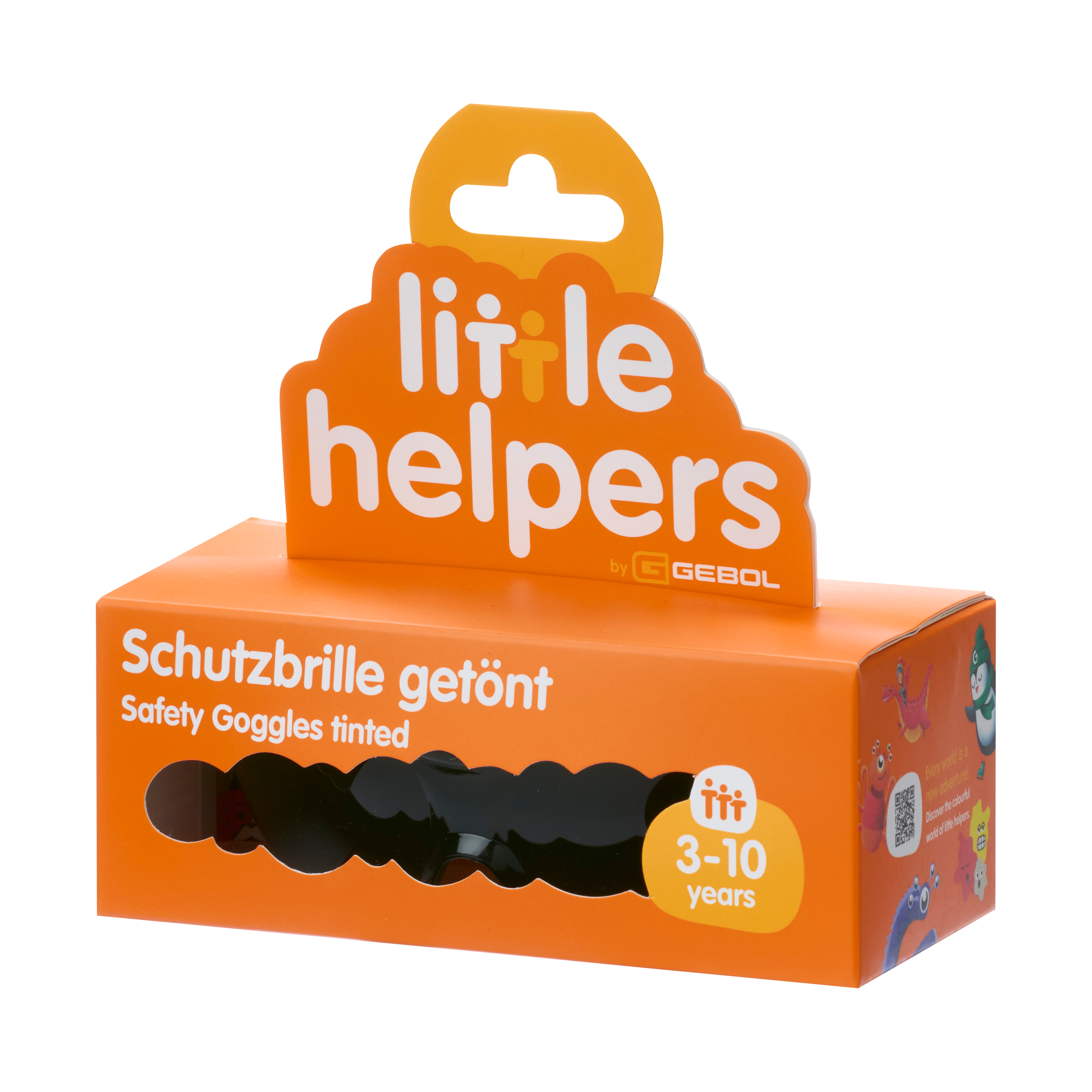 little helpers Schutzbrille Getönt, Emoji