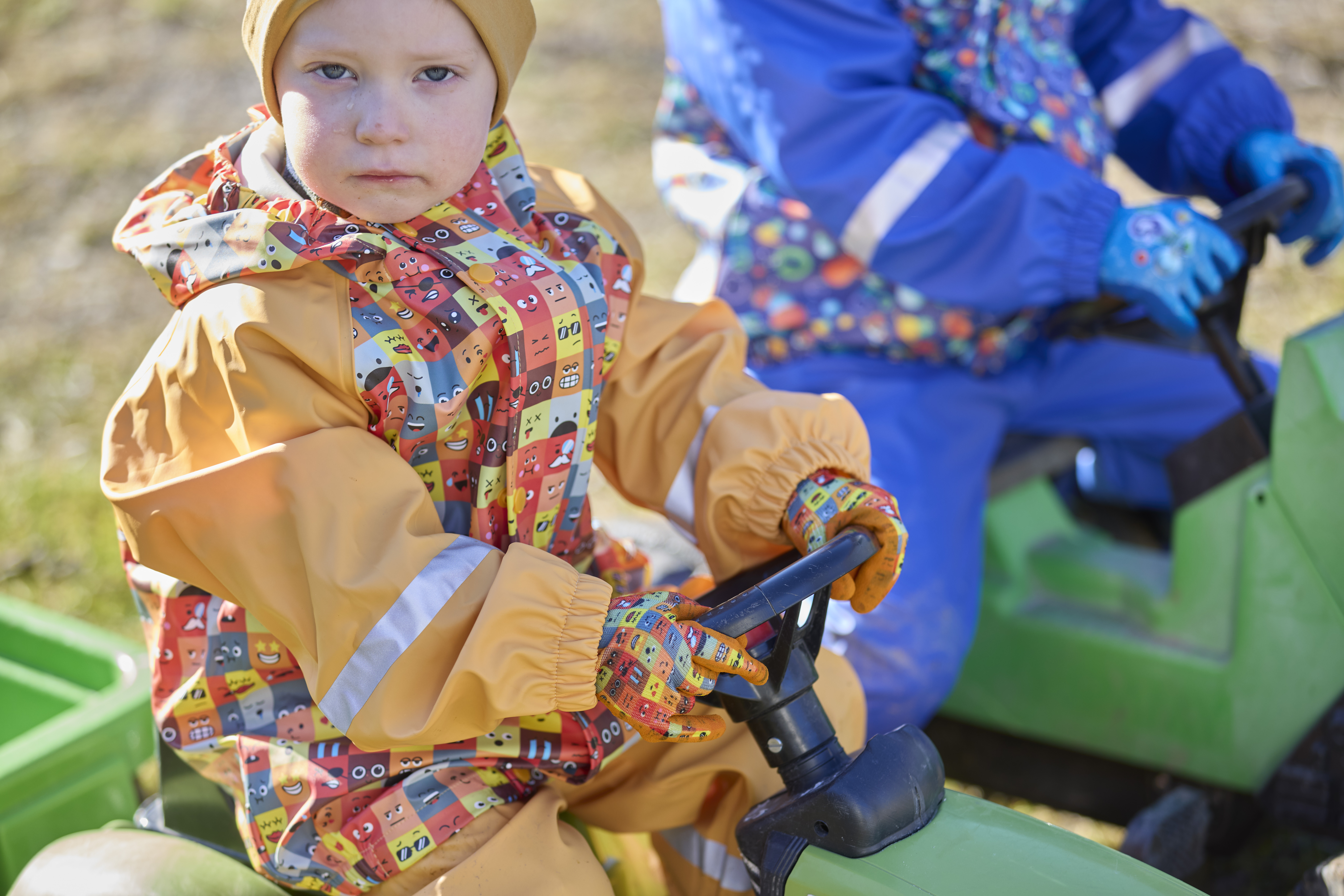 Regenjacke "Little Helpers" - Emoji