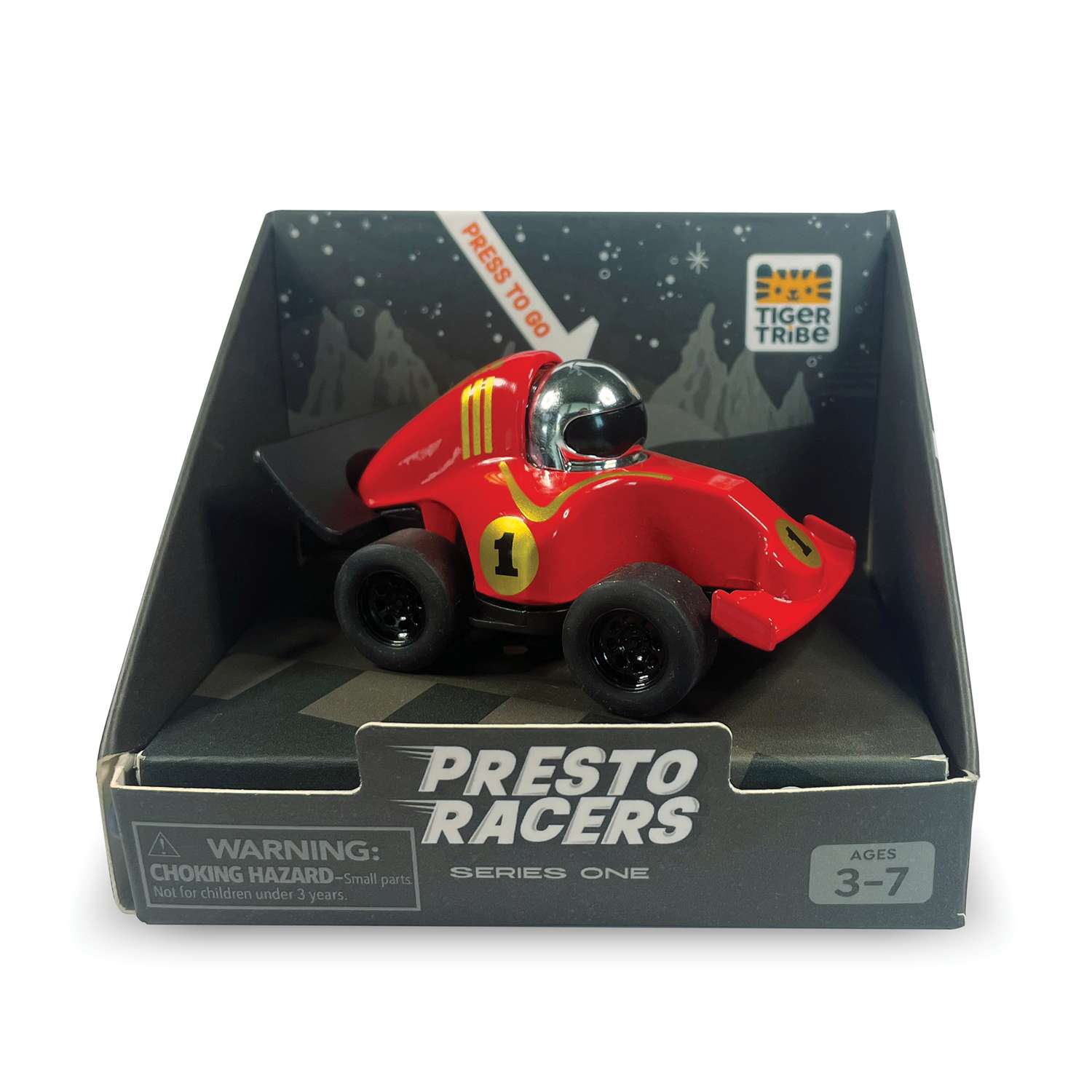 Tiger Tribe Presto Racers. Elige tu color - azul azabache, blanco as o rojo flash - Imagen 15 de 20