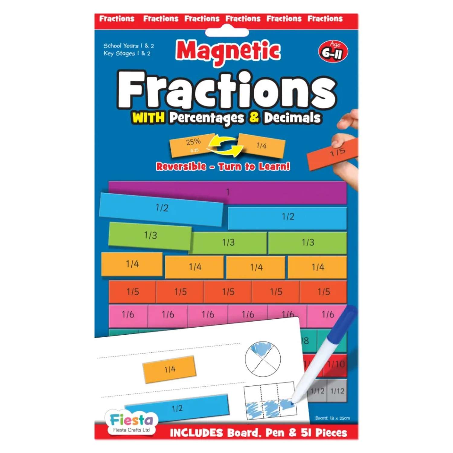 Matemáticas magnéticas Fiesta Crafts - Imagen 11 de 15