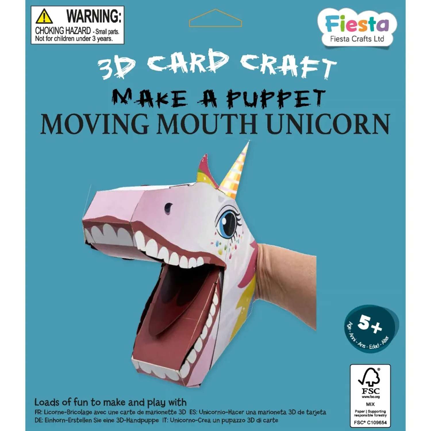 Kits artesanales para marionetas Fiesta Crafts - Imagen 4 de 4