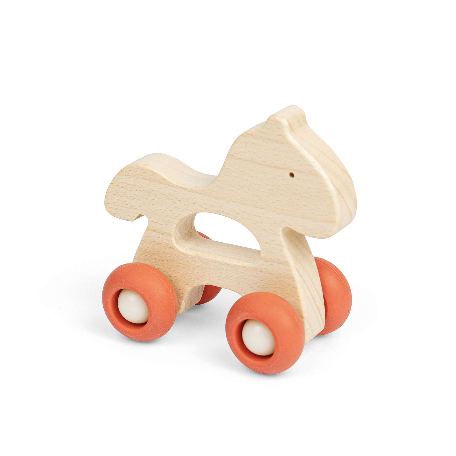 Bigjigs Toys Mini Tier Push Along - Elefant, Igel, Pferd, Hase oder Wal - Bild 3 von 7