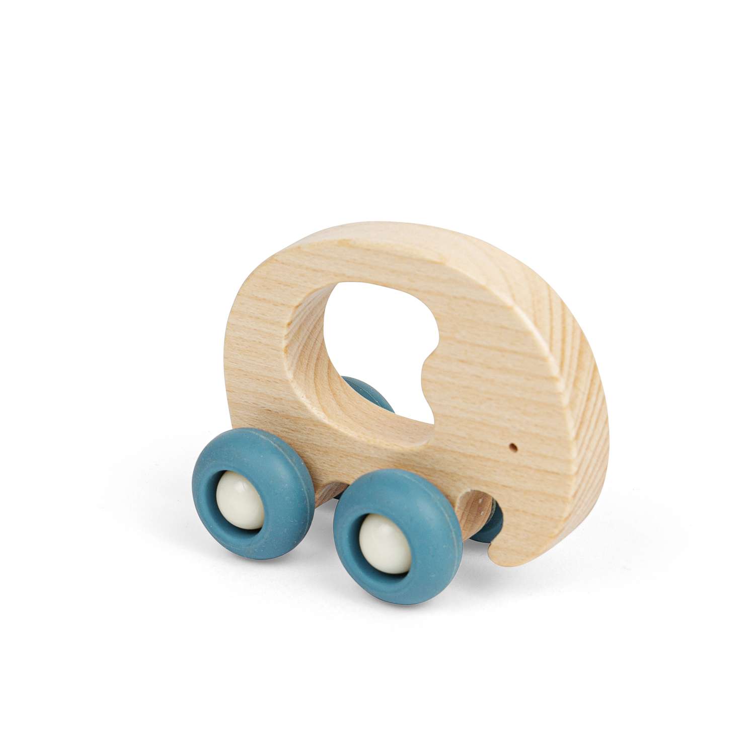 Bigjigs Toys Mini Tier Push Along - Elefant, Igel, Pferd, Hase oder Wal - Bild 5 von 7