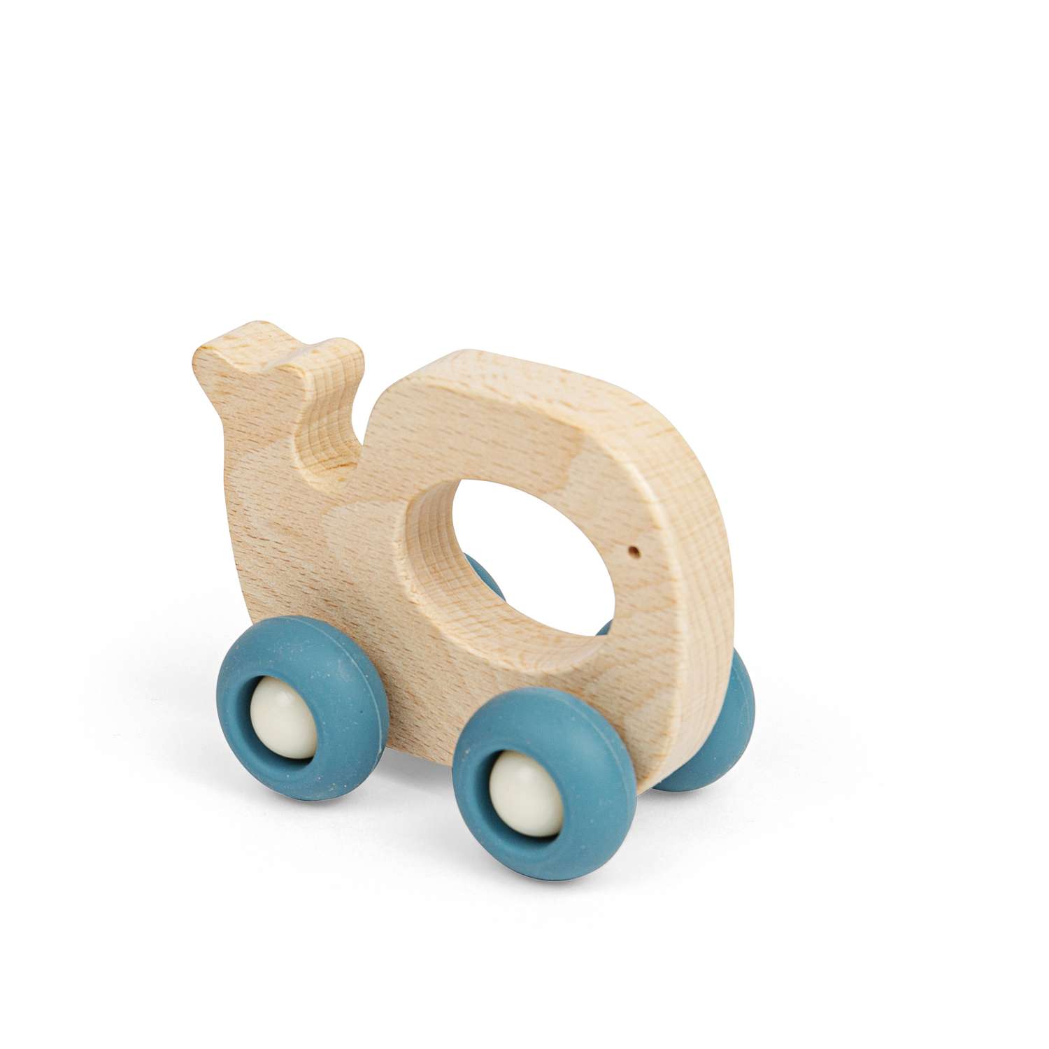 Bigjigs Toys Mini Tier Push Along - Elefant, Igel, Pferd, Hase oder Wal - Bild 2 von 7