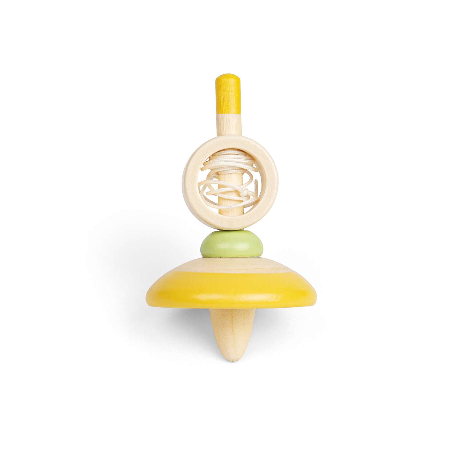 Bigjigs Toys 2 pezzi trottole in legno per bambini - Foto 11 di 11