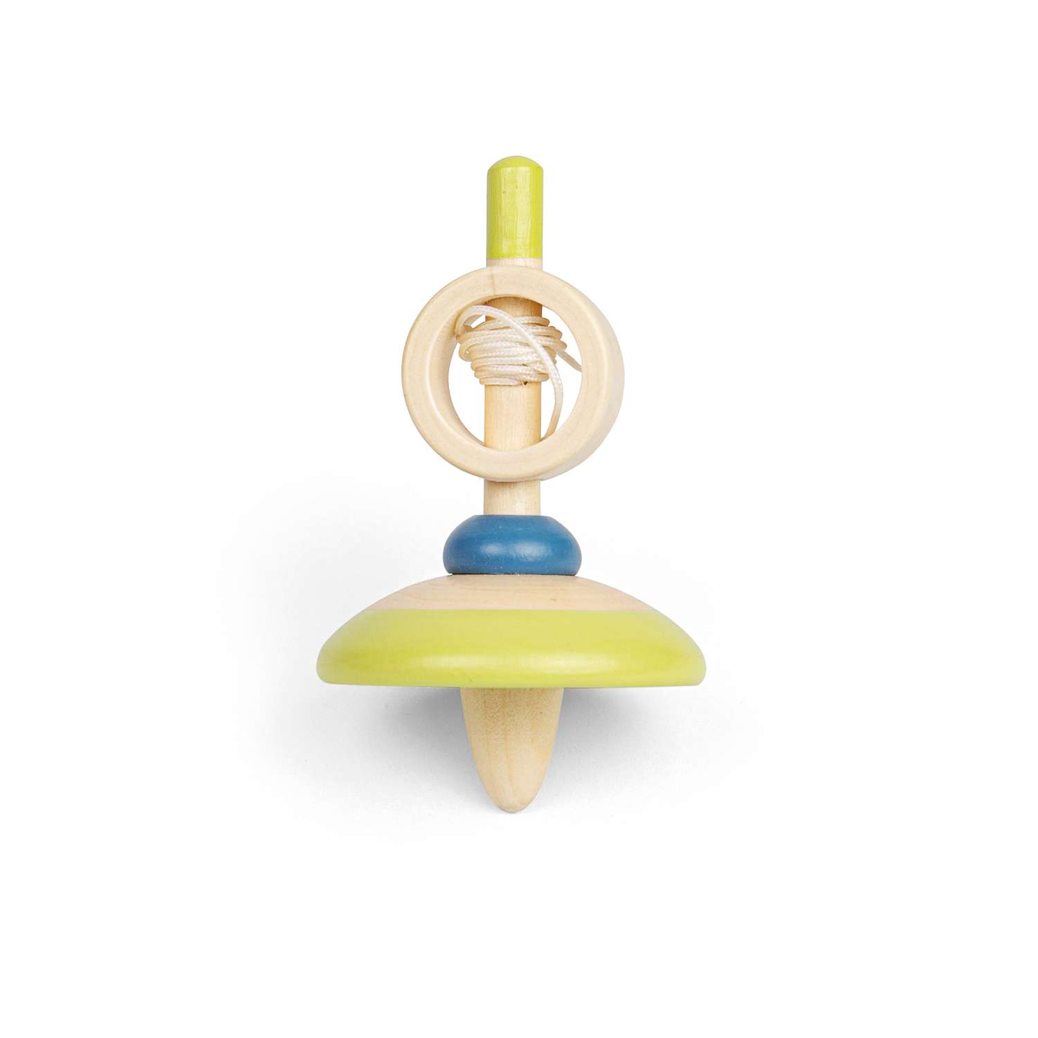 Bigjigs Toys 2 pezzi trottole in legno per bambini - Foto 8 di 11