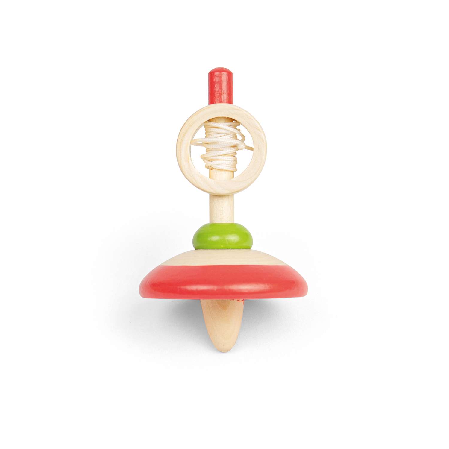 Bigjigs Toys 2 pezzi trottole in legno per bambini - Foto 7 di 11