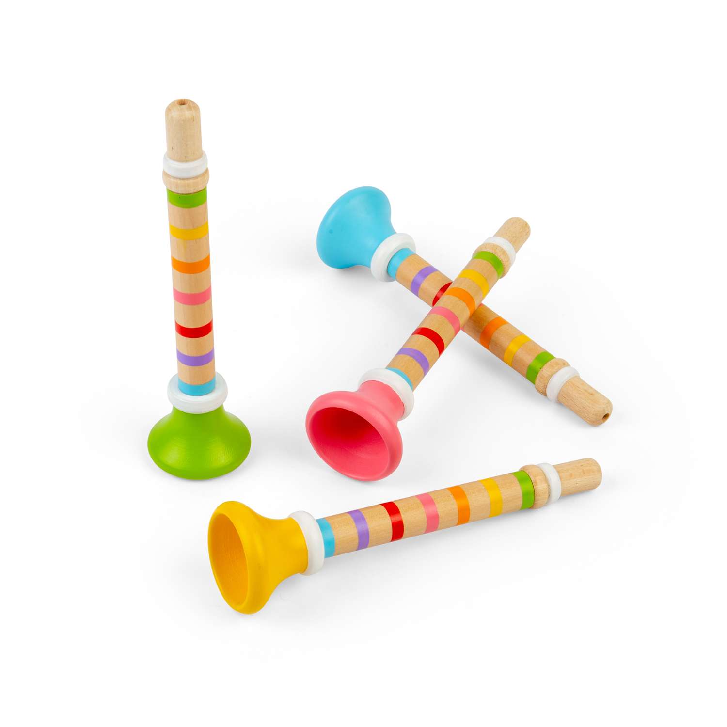 Trompeta de madera Bigjigs Toys - ¡Elige tu color! - Imagen 7 de 7