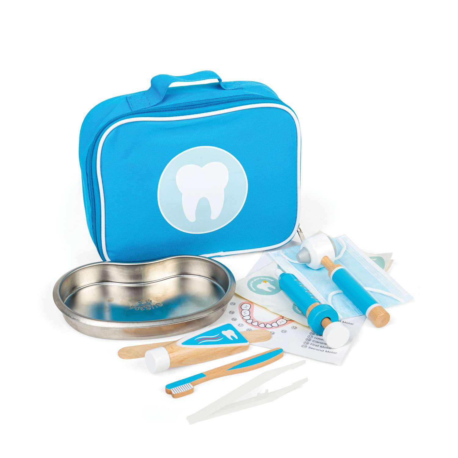 Bigjigs Toys Juego de Rol Infantil Doctor Enfermera Tocador Dentista - Imagen 2 de 43
