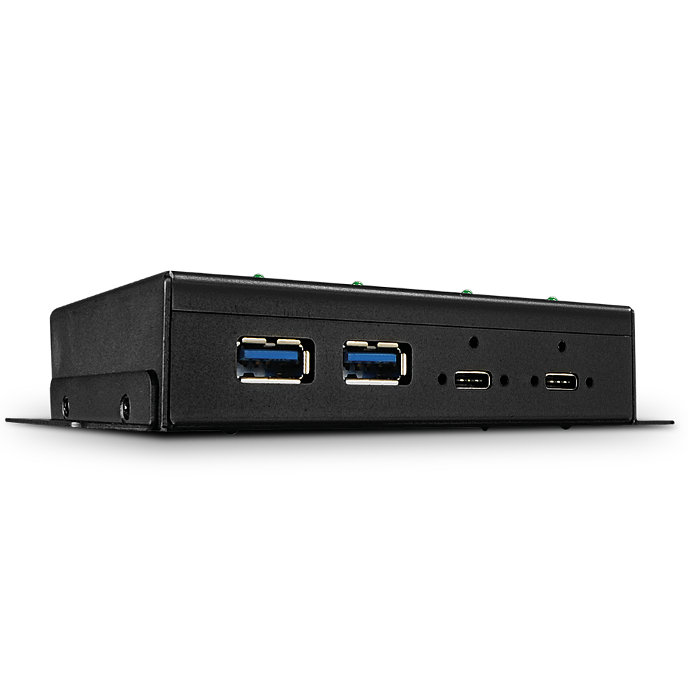 Hub Métal USB 3.1 Gen 2 type C  4 ports 4 ports USB 3.1 Gen 2 additionels - parf