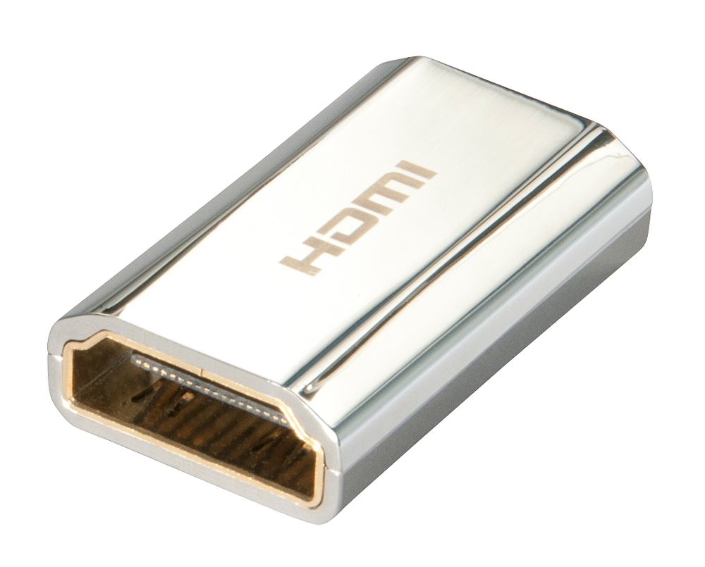 Adaptateur CROMO® HDMI, double femelle Cet adaptateur permet de relier deux cor