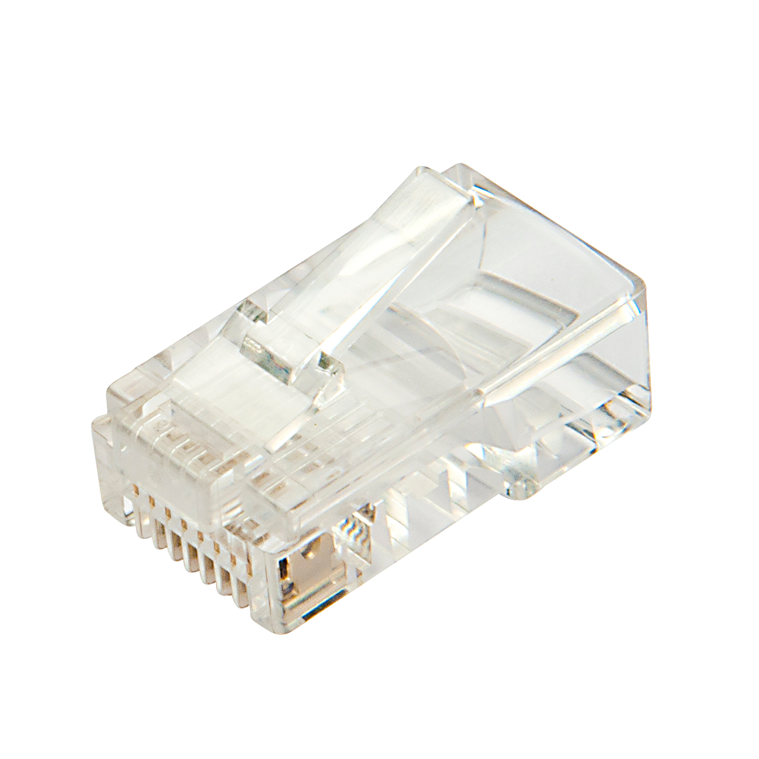 Connecteur RJ-45 Cat.5e UTP, par 10 Prise à sertir (UTP, RJ45, Cat.5e) pour