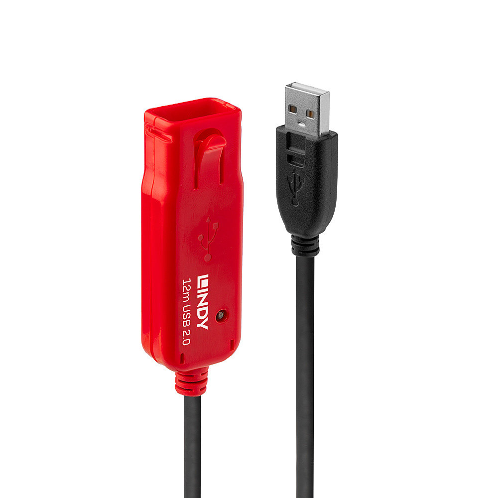 Rallonge active USB 2.0 Pro, 12m Rallonge les connexions USB 2.0 jusqu'à