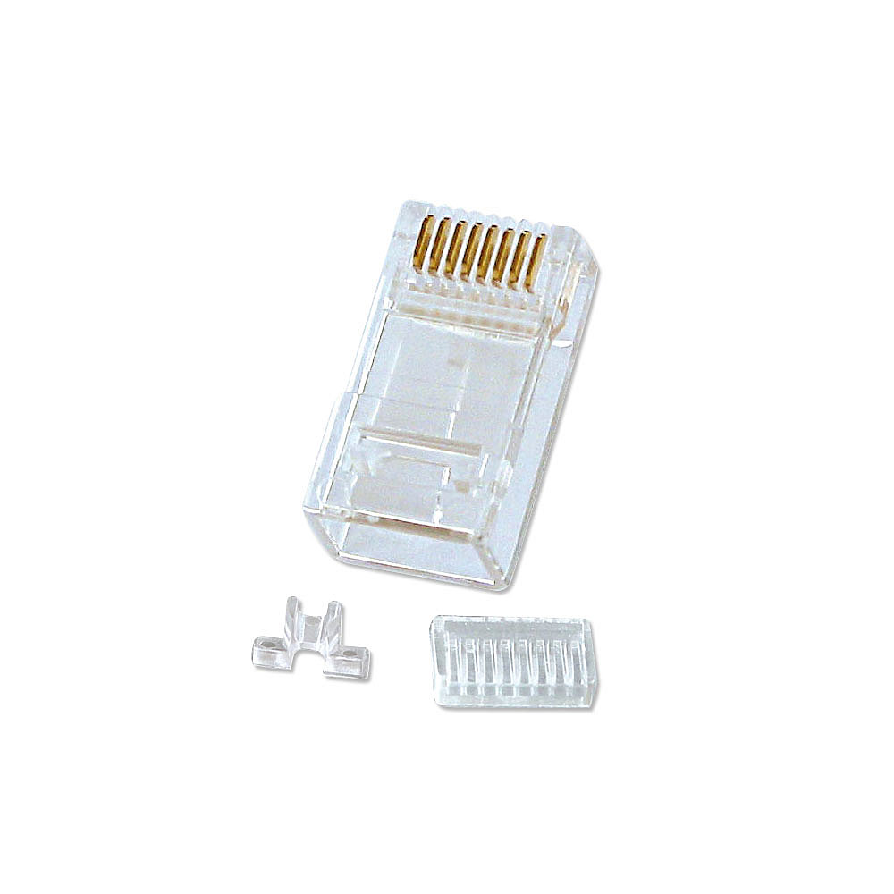 Connecteurs RJ45 Cat.6 UTP, 10x Connecteurs RJ45 cat.6 UTP, non blindés,