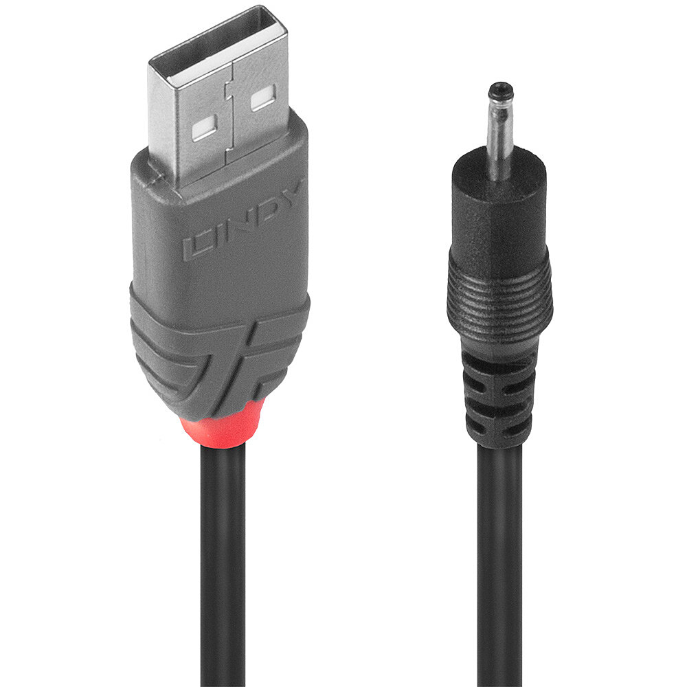 Câble USB 2.0 Type A vers DC 2.5mm/0.7mm, 1.5m