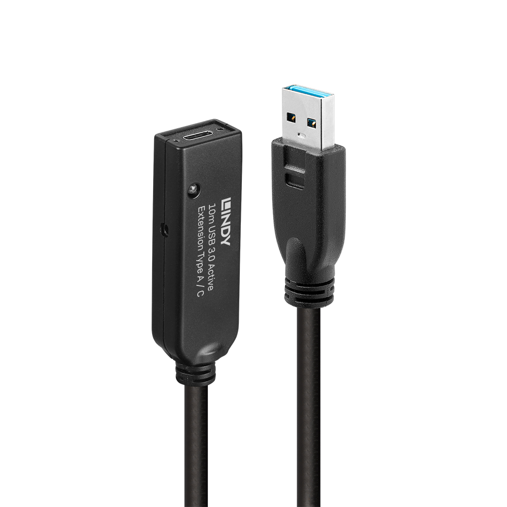 Rallonge active USB 3.0 Type A vers C, 10m Rallonge active USB 3.0 Type A vers C, 10m