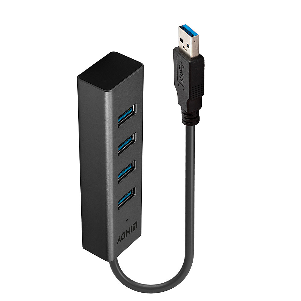 Hub USB 3.0 4 ports Permet la connexion de 4 périphériques U
