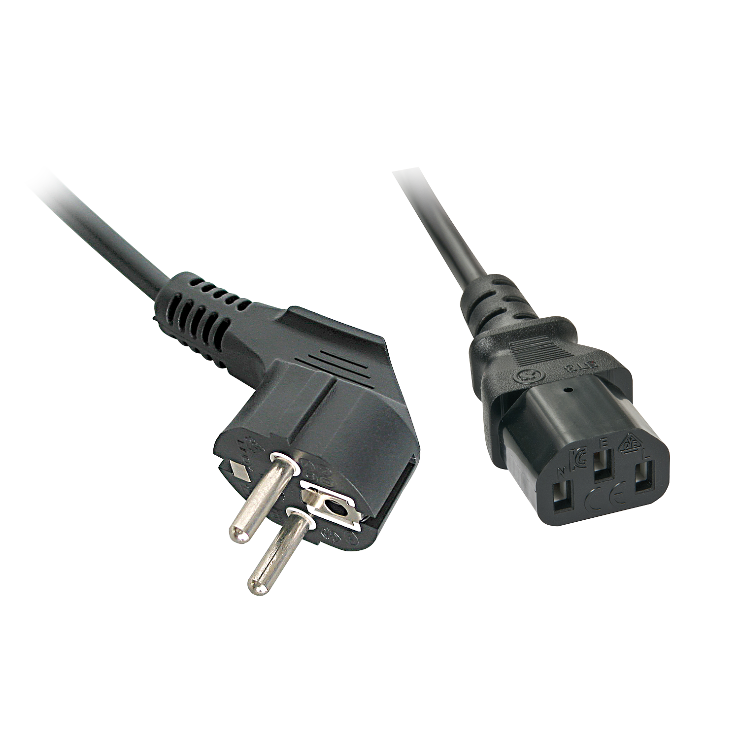 Câble secteur IEC, 3m Parfait pour les connexions entre PC, im