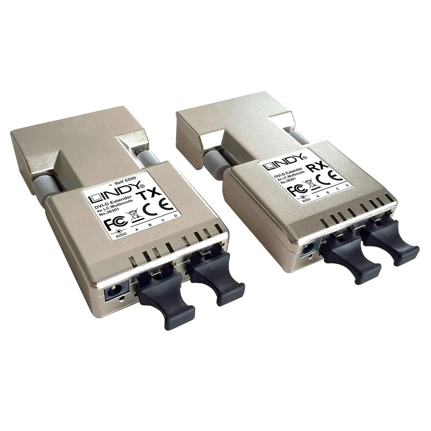 Kit extender DVI-D Single Link sur fibre optique 500m