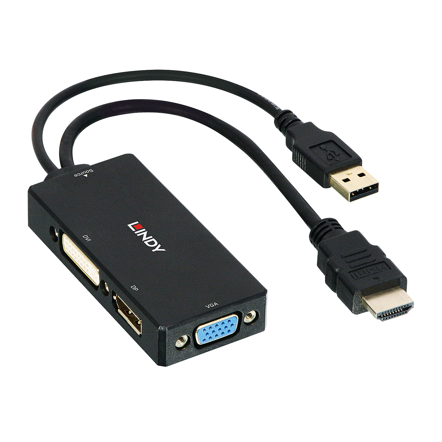 Convertisseur HDMI vers DisplayPort, DVI & VGA