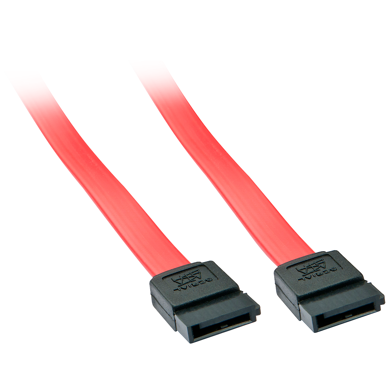 Câble SATA III interne, 0.5m 2x 7 pin SATA mâle droit