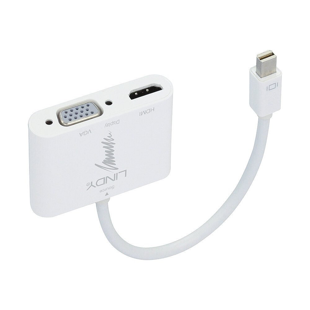 Mini DisplayPort auf HDMI & VGA Konverter