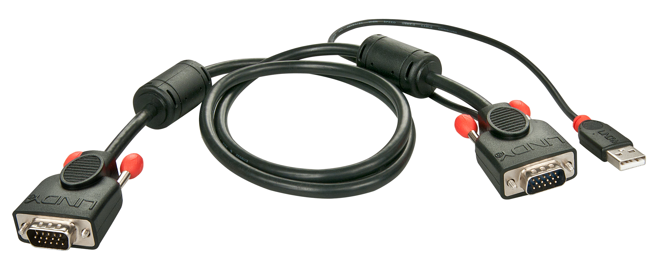 KVM Systemkabel VGA & USB für KVM Switches der Combo Serie, 2m