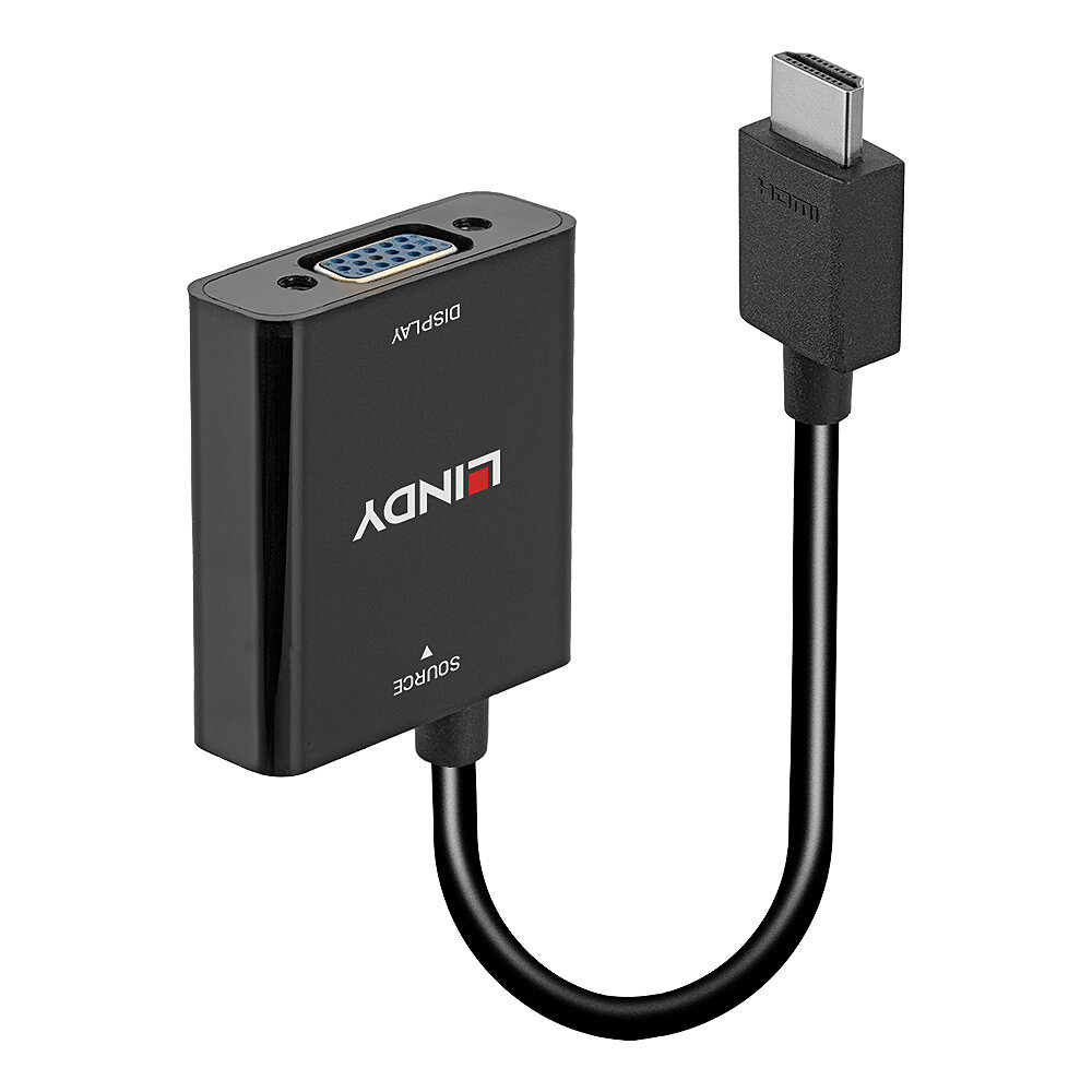 Convertisseur HDMI vers VGA Connecte une source HDMI à un affichage
