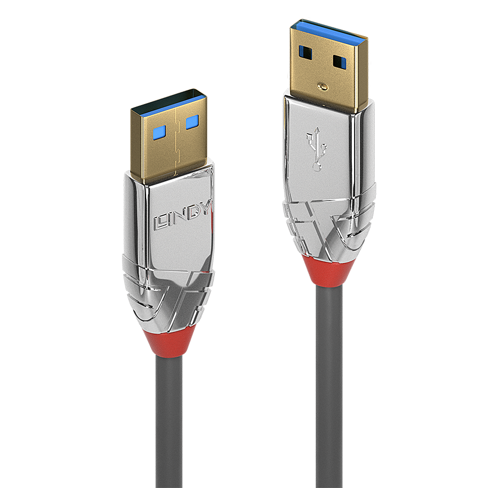 Câble USB 3.2 Type A, 5Gbit/s, Cromo Line, 1m