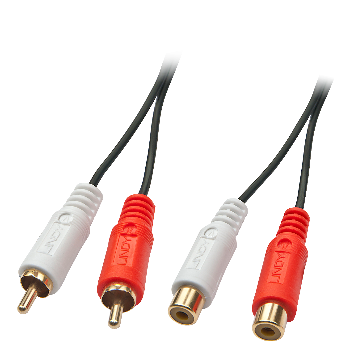 Rallonge audio Premium 2x  RCA (Cinch), 2m
