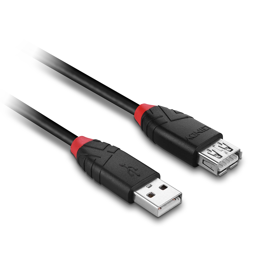 5m USB 2.0 Aktivverlängerung Slim