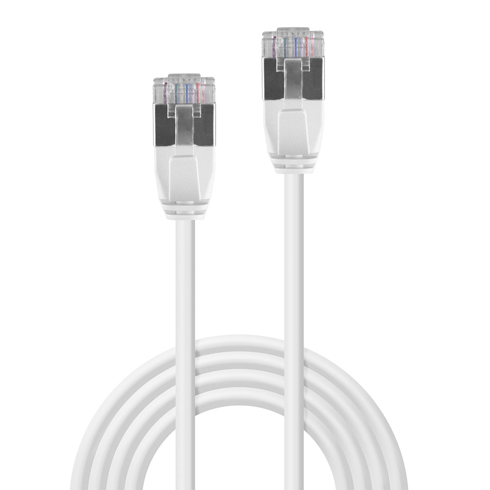 0.3m Cat.6A U/FTP LSZH Ultra Slim Netzwerkkabel, grau