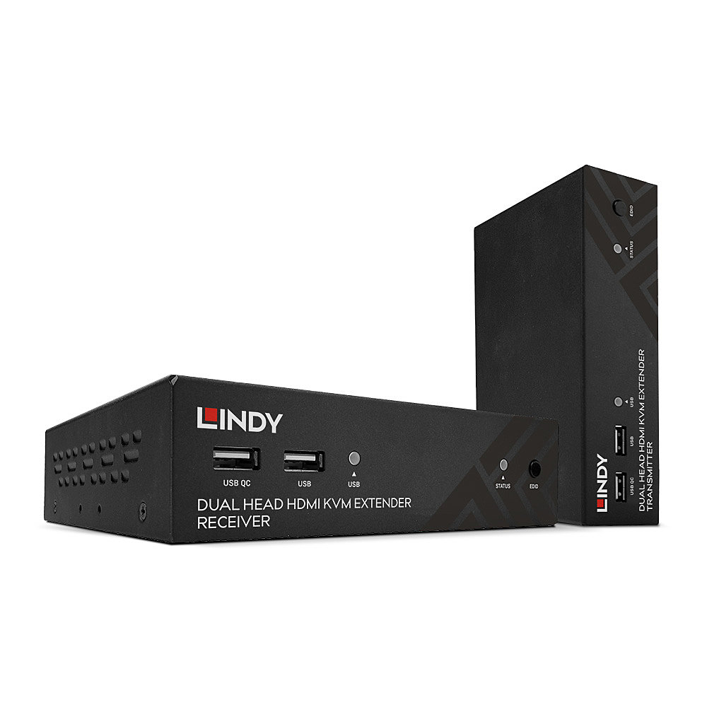 LINDY - transmetteur et rcepteur - Rallonge vido/audio/infrarouge/srie - HDBaseT 2.0