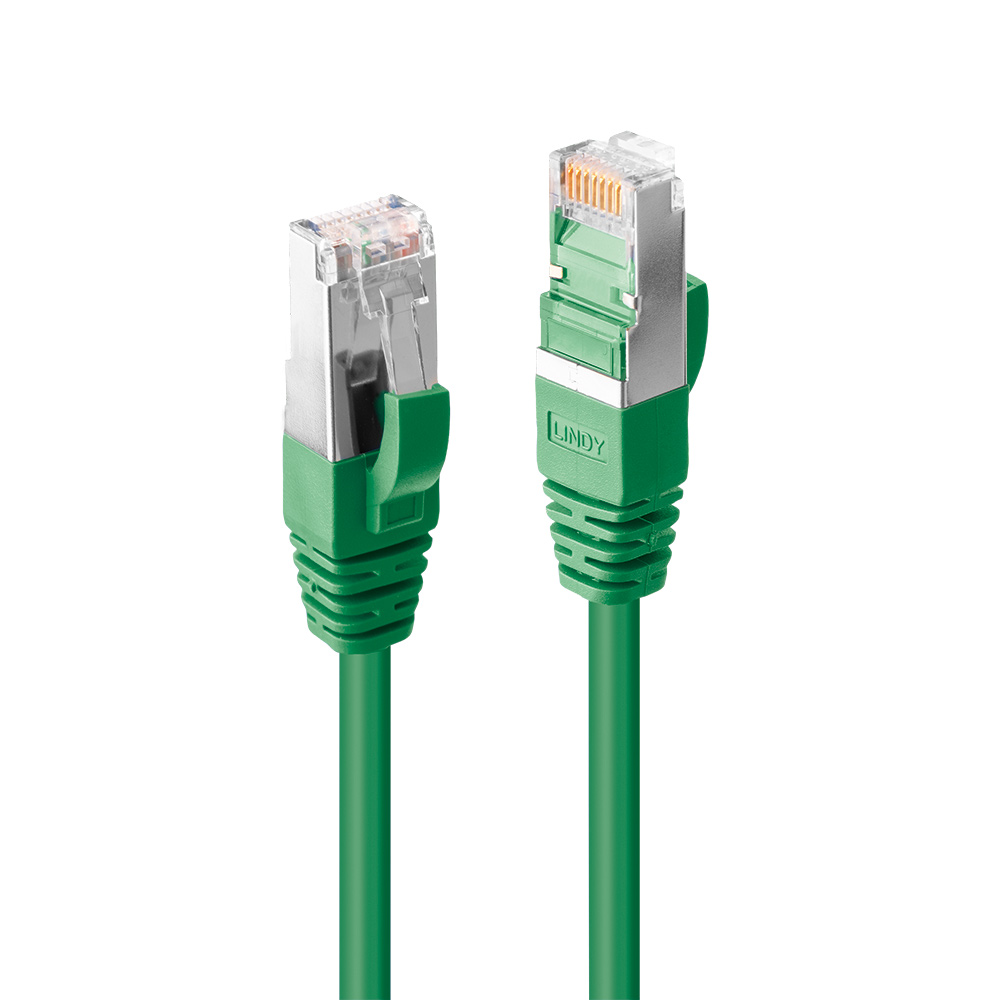 Câble réseau Vert Cat.6 S/FTP LSZH, 0.3m Câble réseau Vert Cat.6 S/FTP LSZH, 0.3m