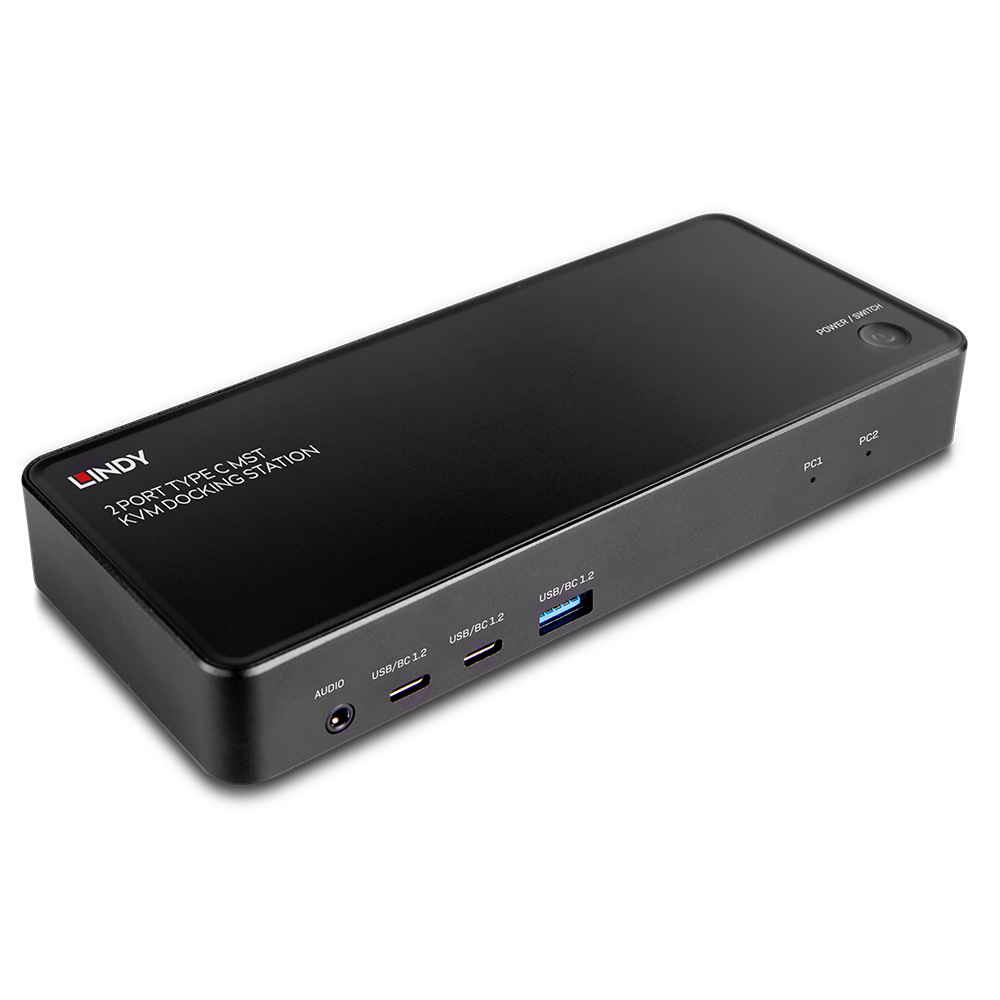 Docking Station KVM 2 Ports Type C MST Connectez et partagez vos périphériques